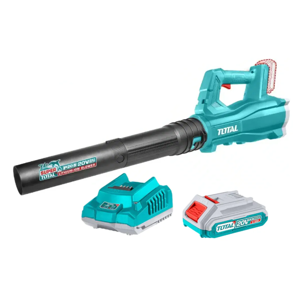 TOTAL TOOLS - Sopladora inalambrico 20v + bateria y cargador Total