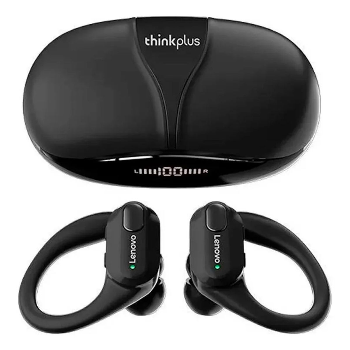 LENOVO - Audifonos Bluetooth XT80 Lenovo Negro