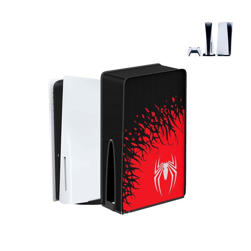 GENERICO - Funda Protector Antipolvo Modelo Spiderman Compatible Ps5