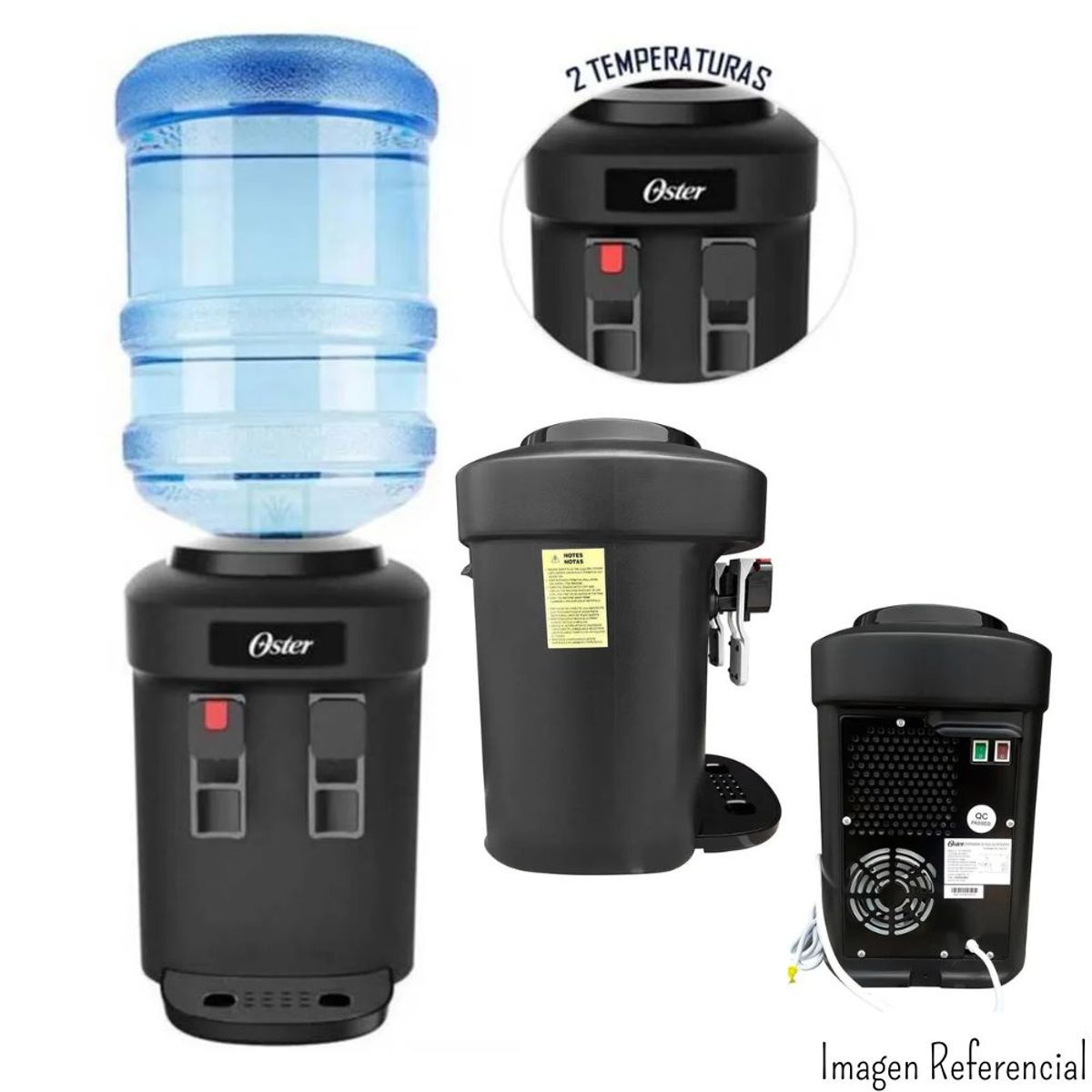 OSTER - Dispensador de Agua Oster de 20Lt - Negro