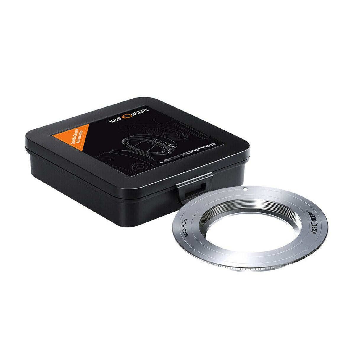 K&F CONCEPT - Adaptador manual M42 a CANON EOS K&F Concept