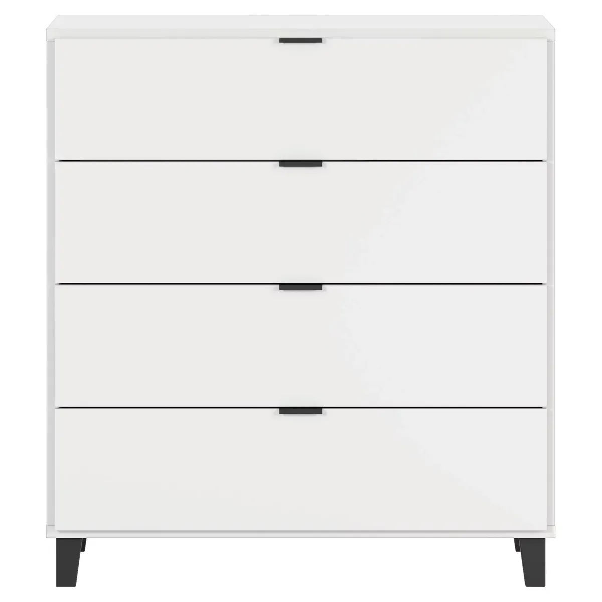 TU MESITA - Cómoda Clásica Mirasol color Blanco 4 cajones TU MESITA