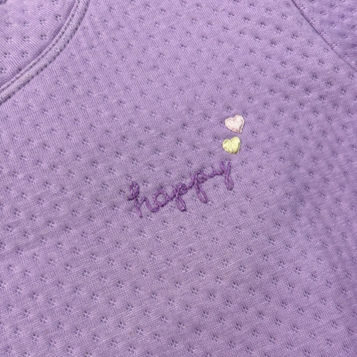 WAWA PIMA - PIJAMA NIÑA DOS PIEZAS JACQUARD LILA