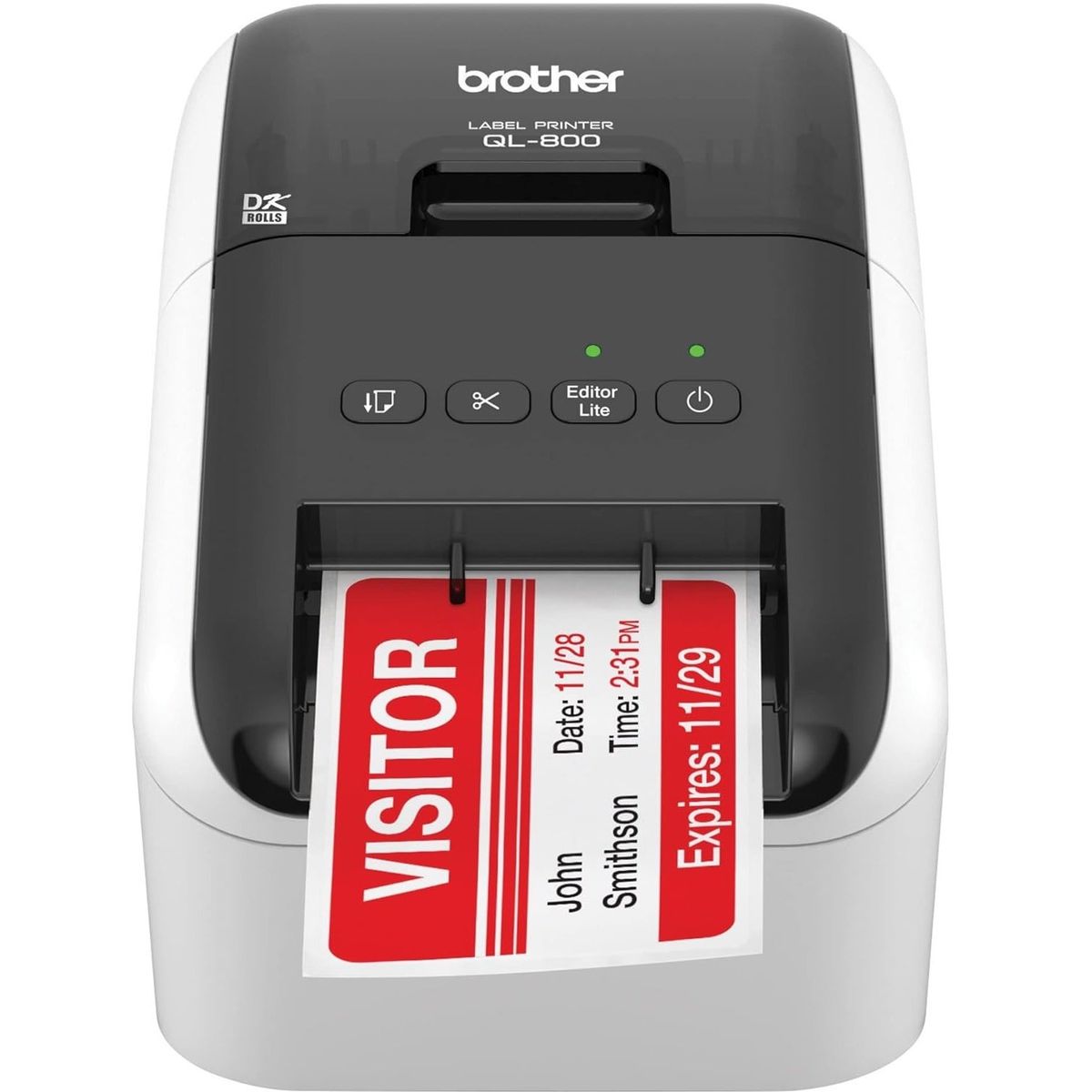 BROTHER - Impresora de etiquetas Brother QL800 Conexión USB