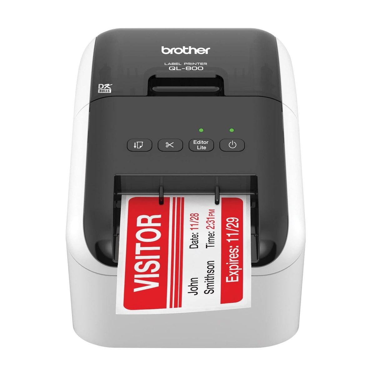 BROTHER - Impresora de etiquetas Brother QL800 Conexión USB