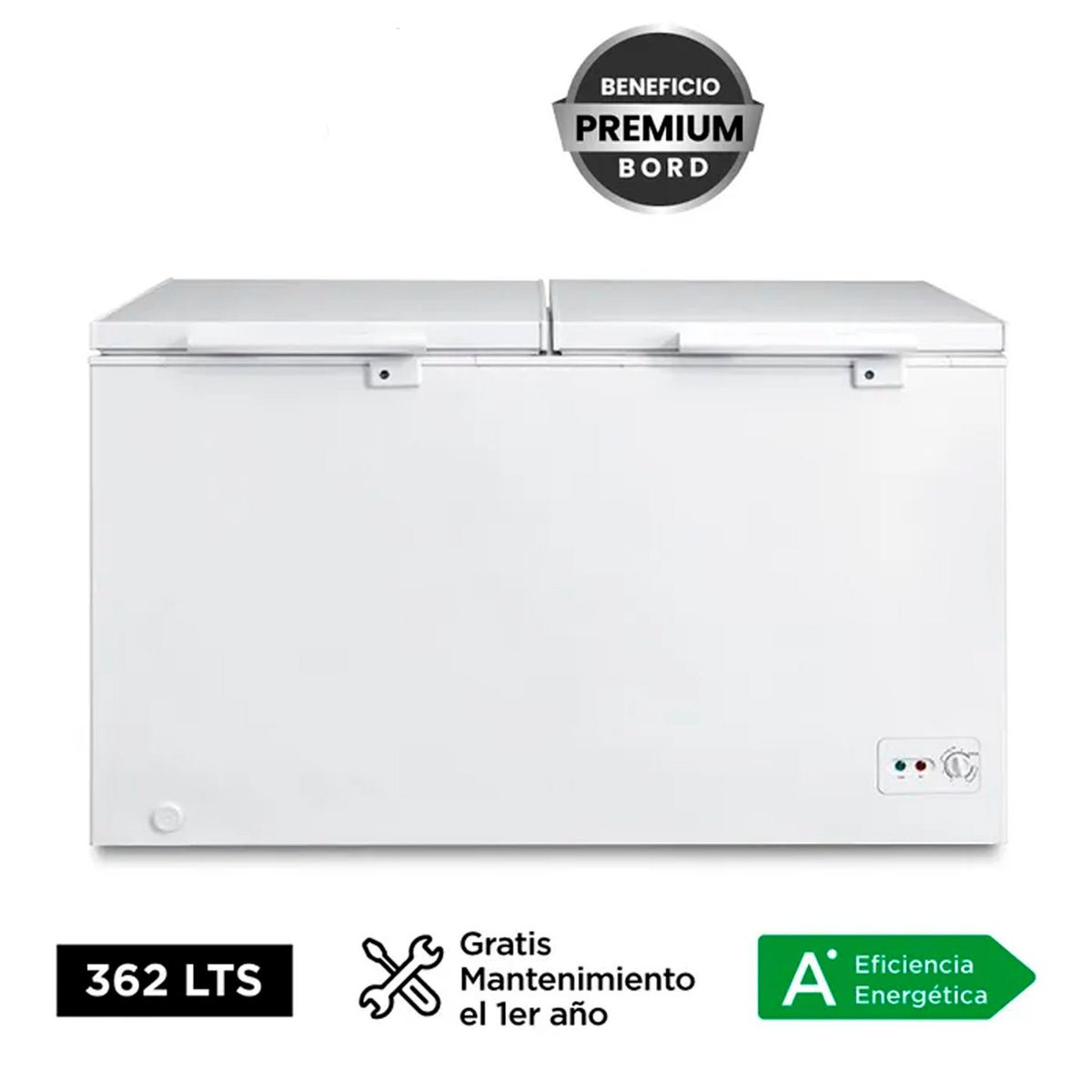 BORD - CONGELADORA BORD 362L CO360B-M BLANCO