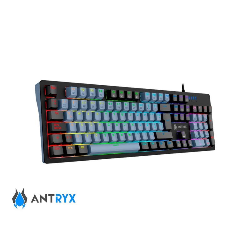 ANTRYX - TECLADO GAMING ANTRYX MK-860L MECANICO SW RED RGB BLACK
