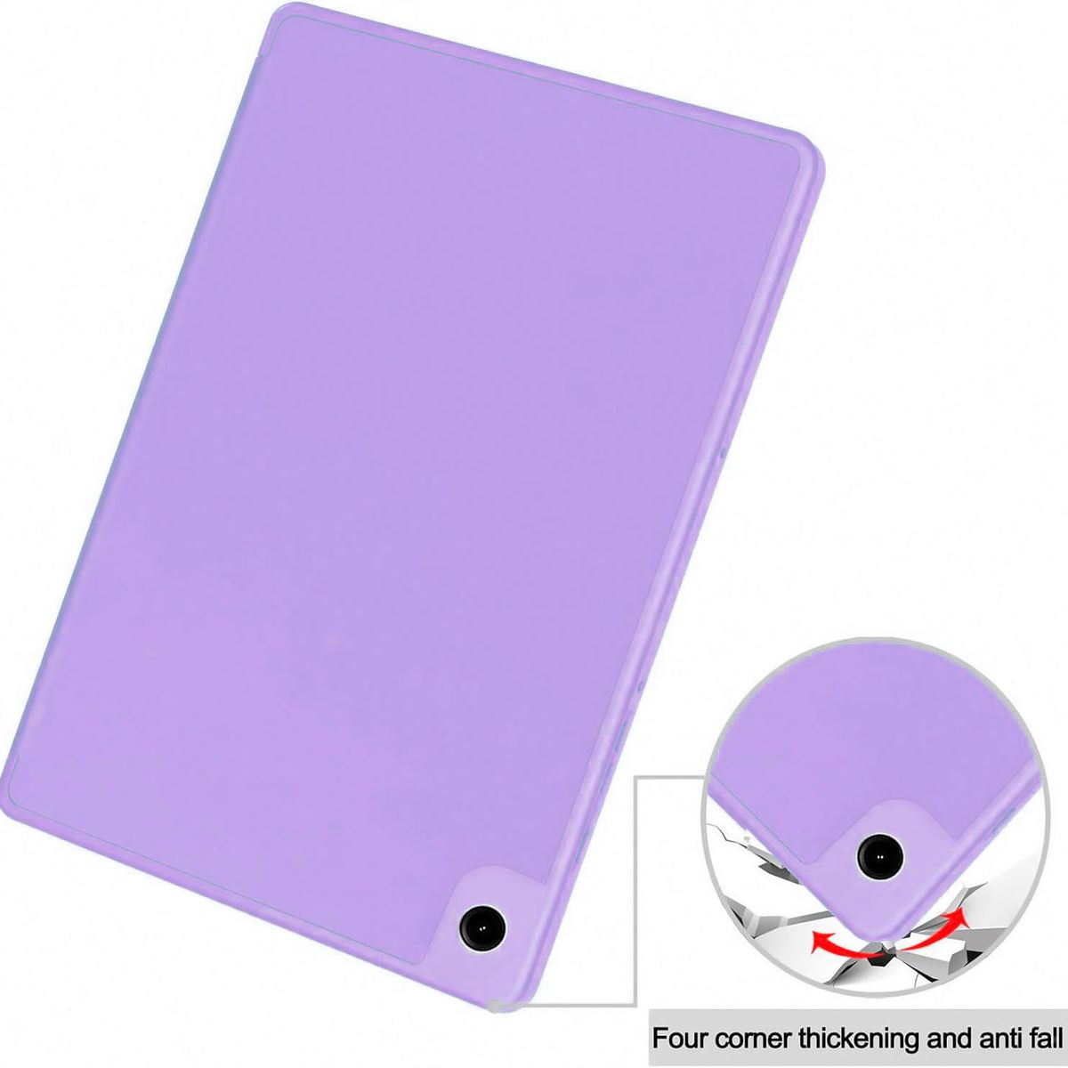 FUNDAANTIGOLPES - Funda Cover con Porta Lapiz para Tablet Samsung tab A9 plus 11 Lila