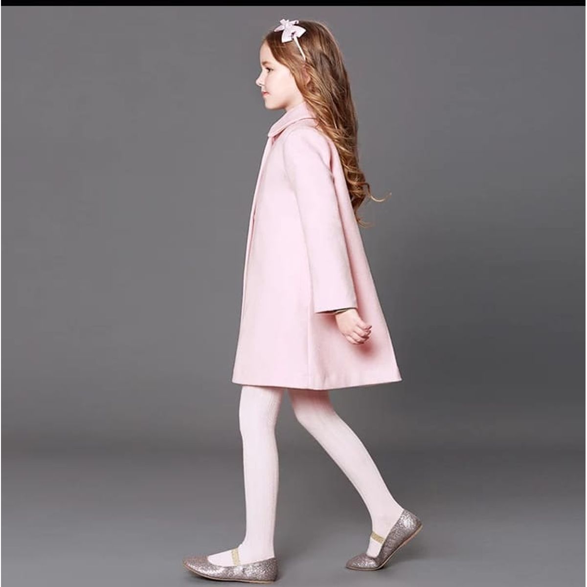 GENERICO - Abrigo Paño Rosado Bebe