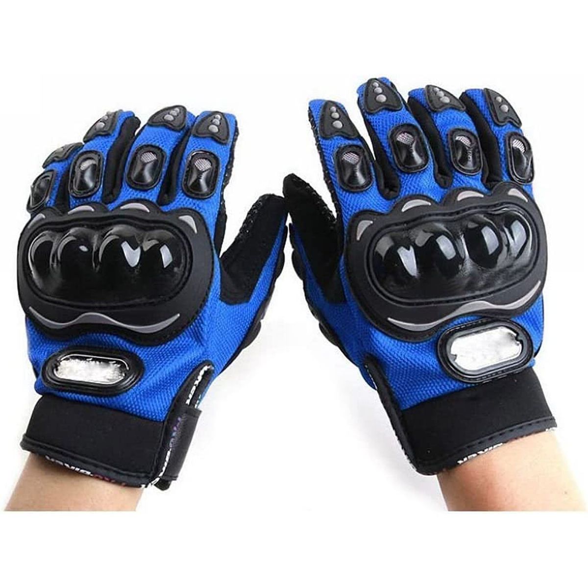 GENERICO - Guantes de moto tactil original en Talla XL Azul