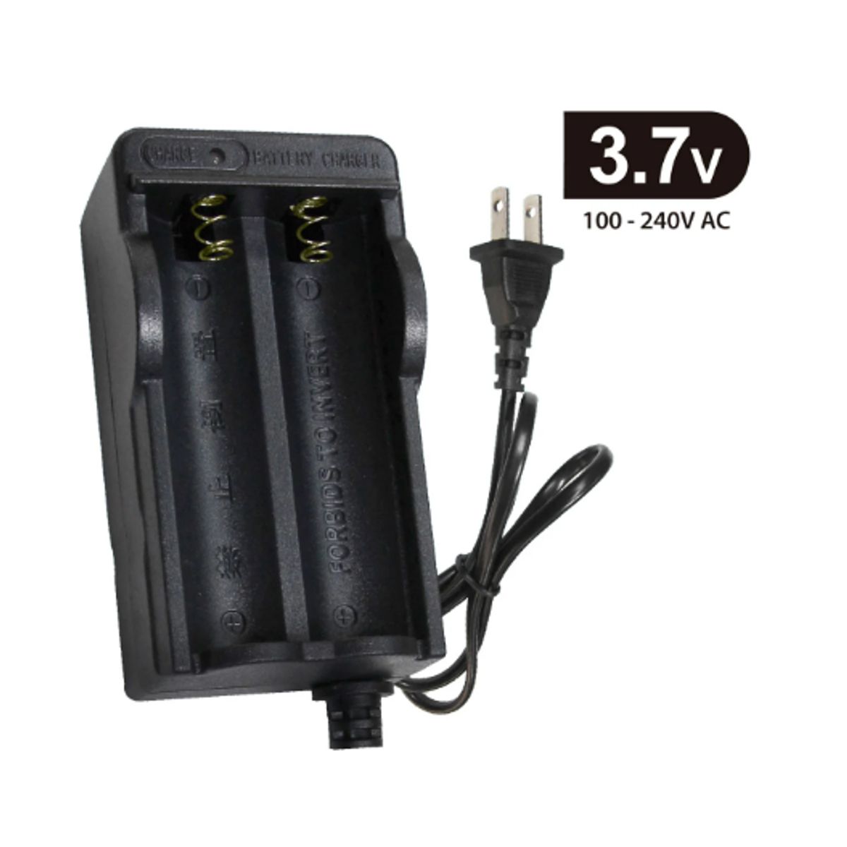 OPALUX - Cargador de Baterías de Litio 37V OP-M18650 OPALUX