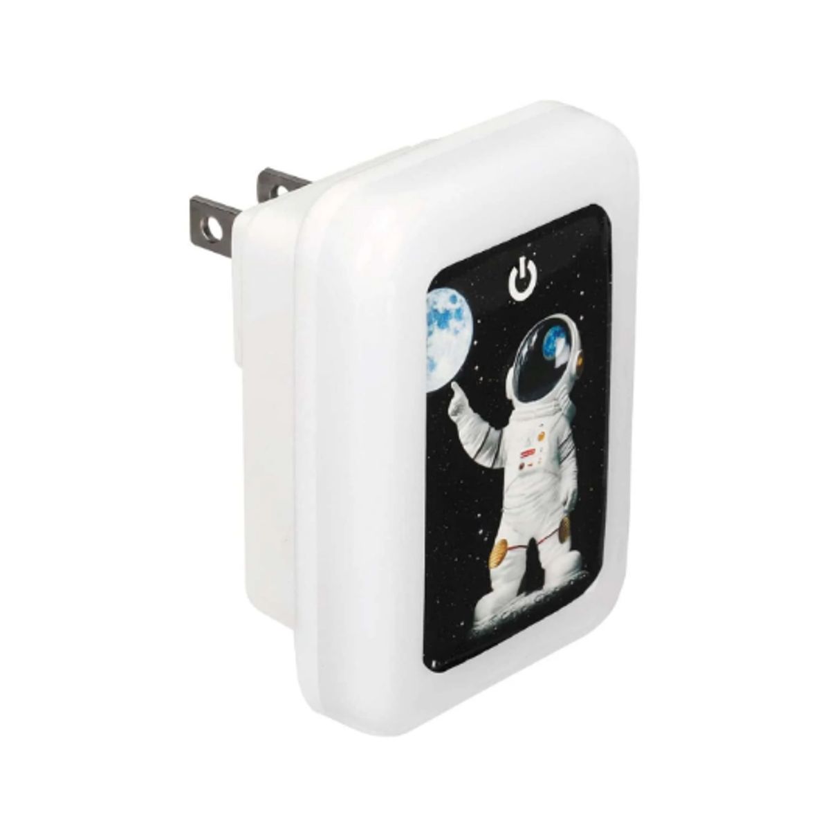 OPALUX - Cargador de Pared 2 USB con Luz Nocturna OP-G29-1 OPALUX