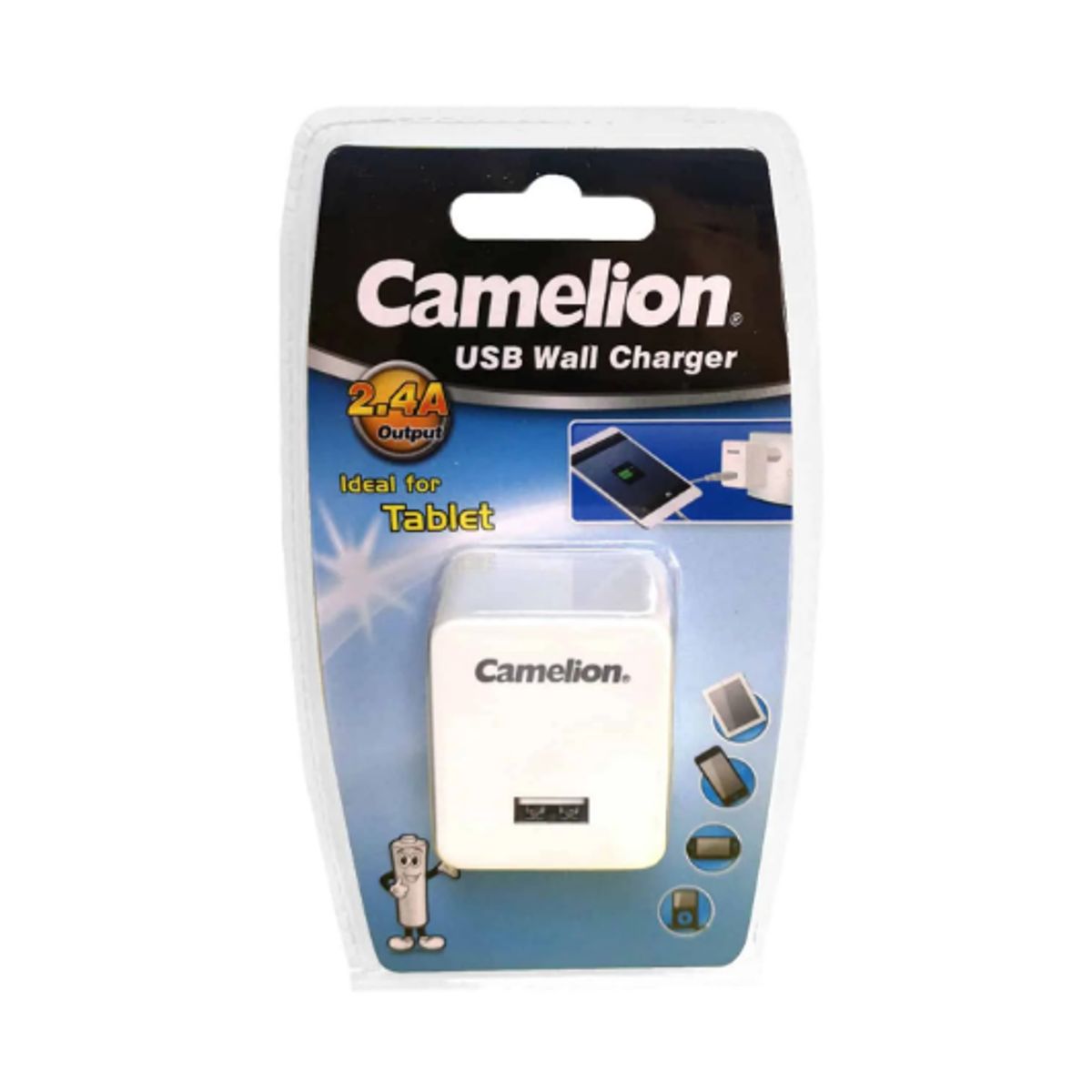 CAMELION - Cargador de Pared USB AD566 CAMELION