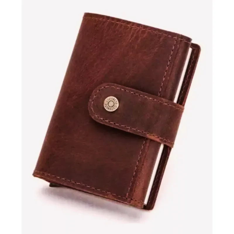 GENERICO - Billetera Tarjetero Rfid Anti Magnético Anti Clonación