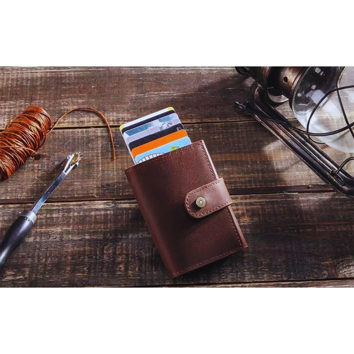 GENERICO - Billetera Tarjetero Rfid Anti Magnético Anti Clonación