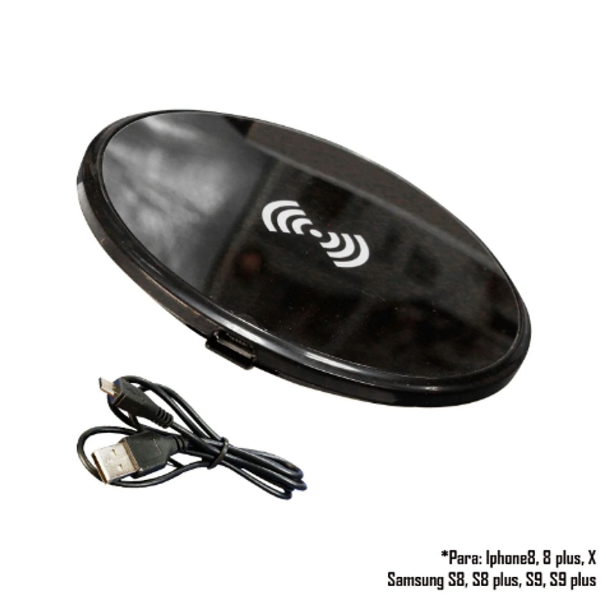 GENERICO - Cargador Inalámbrico con Cable USB MC-300