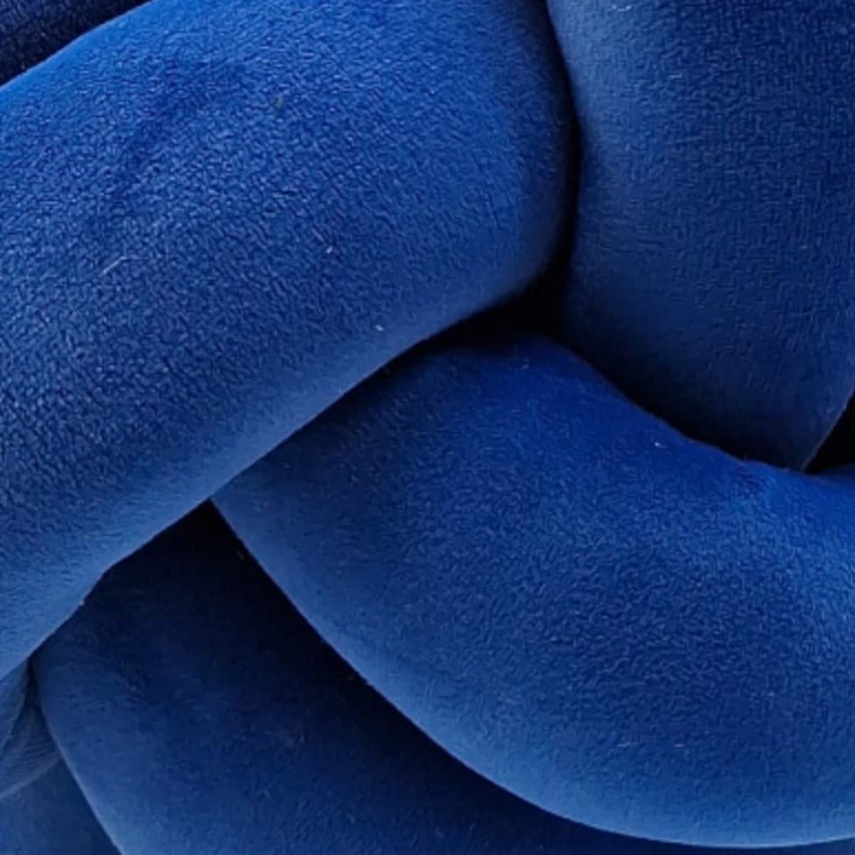 GENERICO - Cojín Decorativo Nudo Azul