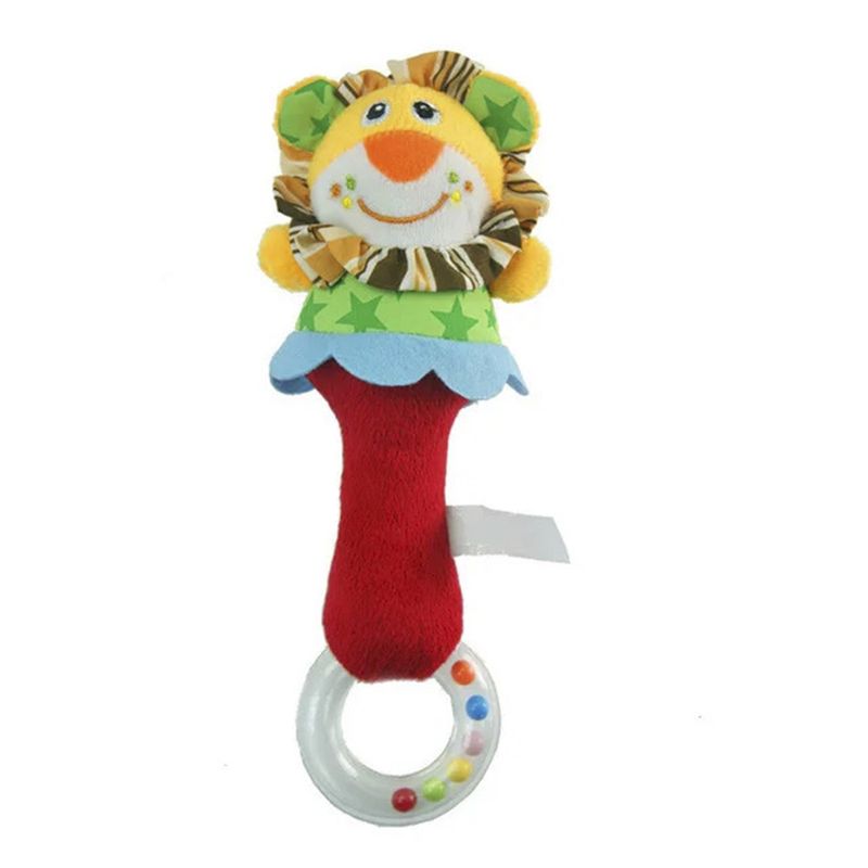 GENERICO - Sonajero Peluche Mordedor Para Bebe León