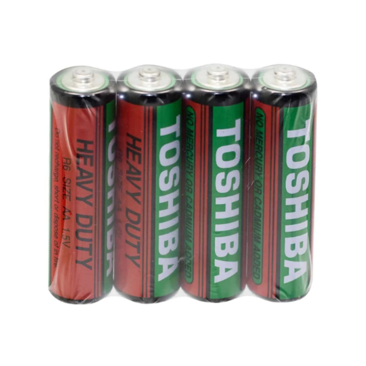TOSHIBA - Pila AA Zinc Carbon R6KG(R) SP-4TGC TOSHIBA Set x 4 und