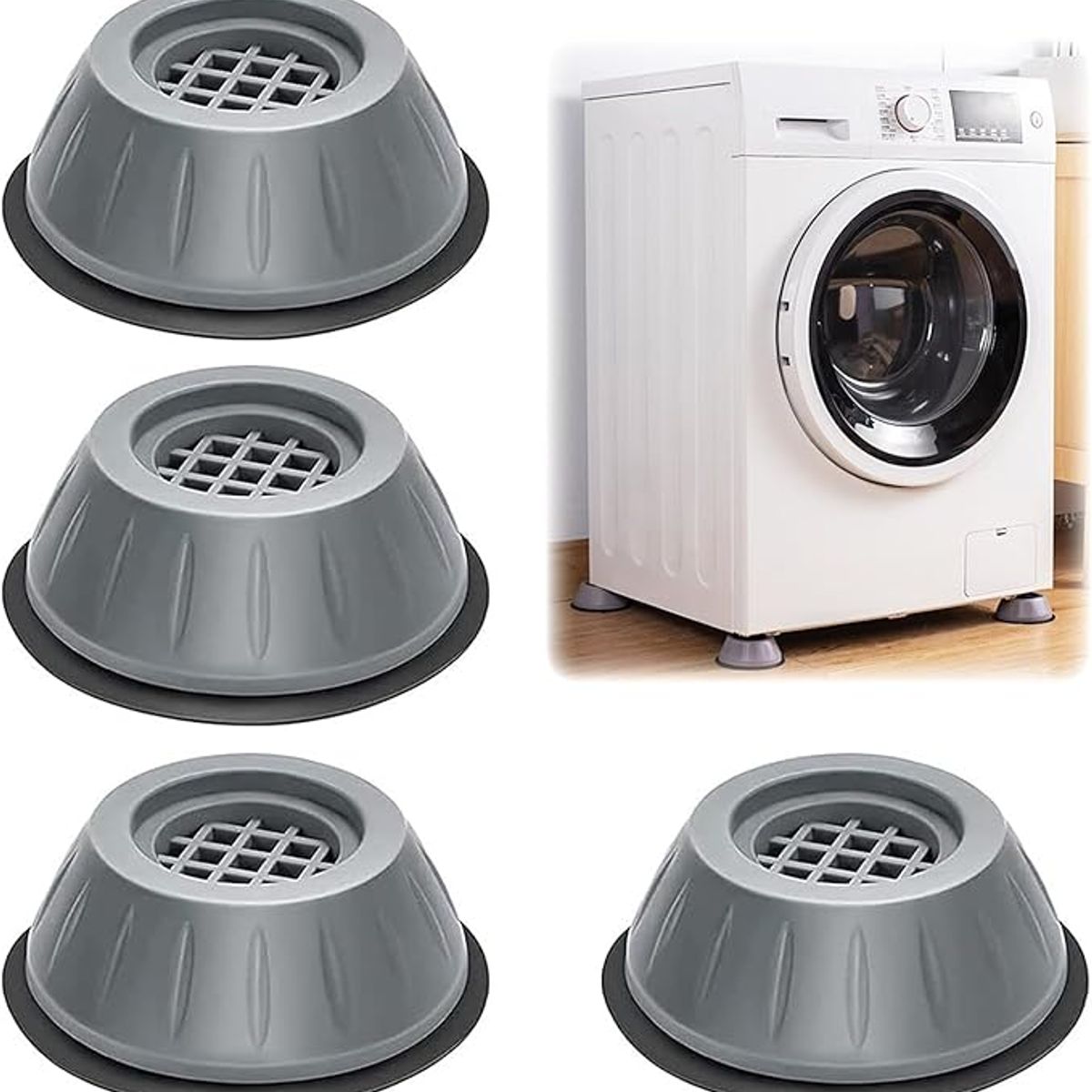 GENERICO - Soporte antivibración para lavadora