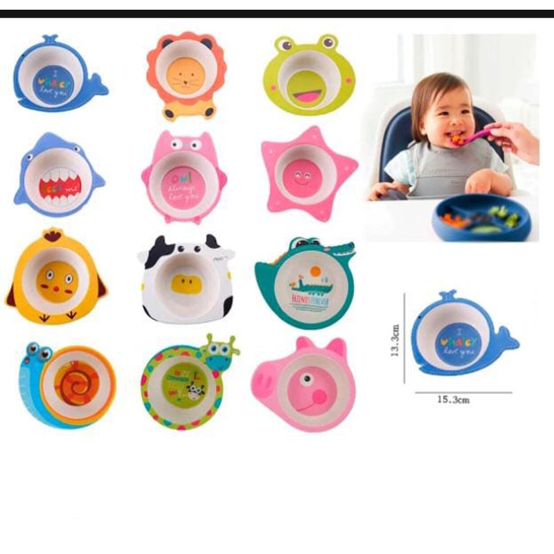 GENERICO - 3 pack de platos de  personajes