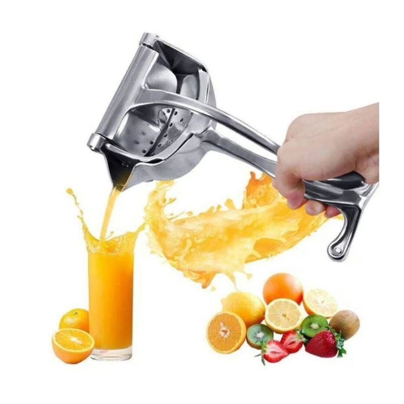 GENERICO - Fruir Press Exprimidor Jugo de Naranja Manual de Acero Inoxidable