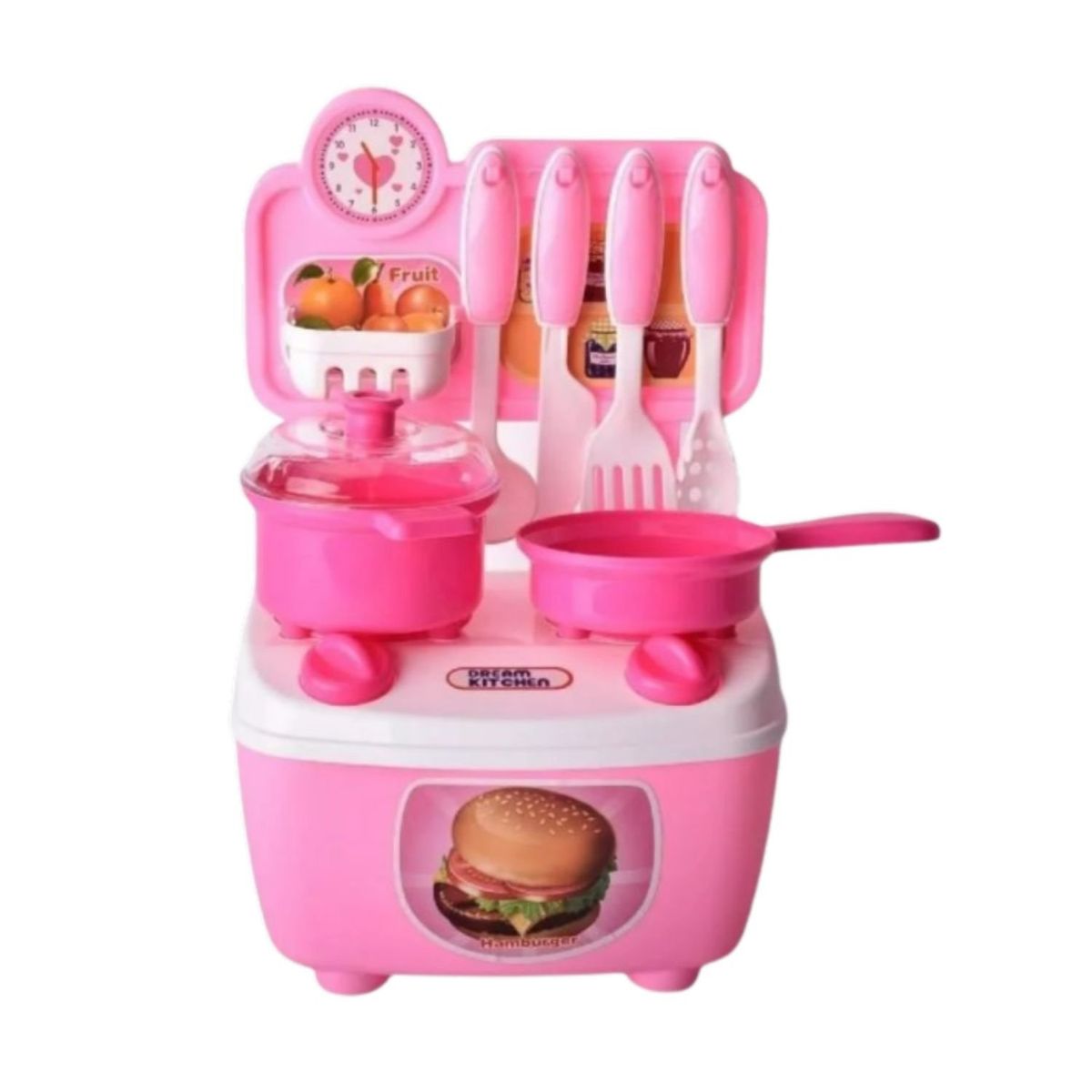 GENERICO - Set de Cocina de Juguete Dream Kitchen - Rosado