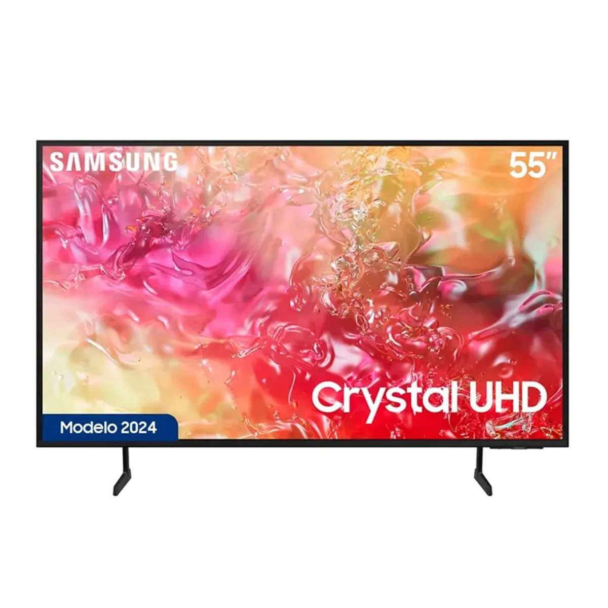 SAMSUNG - Televisor Samsung LED 55"  Crystal UHD 4K Tizen OS Smart TV UN55DU7000