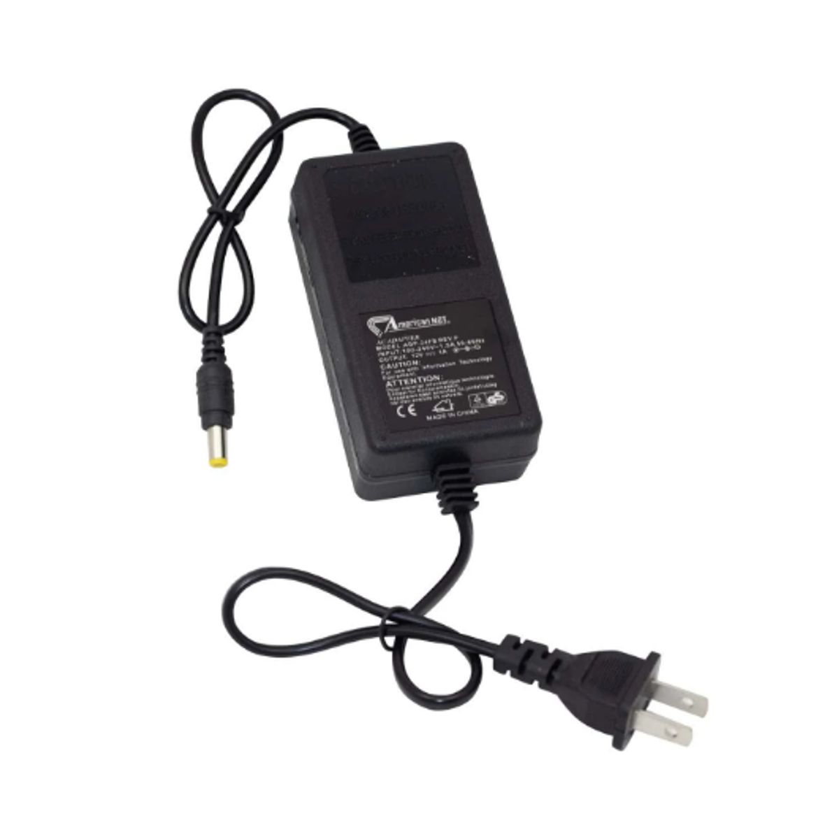 AMERICAN NET - Adaptador de Voltaje 12V 1A AN-12V-1A AMERICAN NET