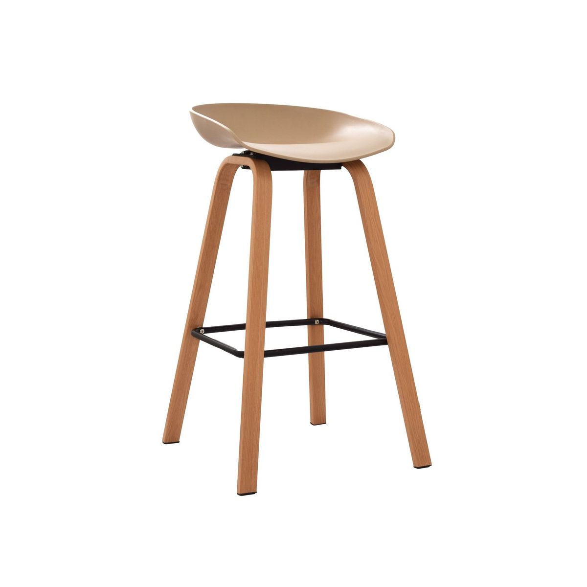 BONNO - Banco Para Bar Misuri Fijo 65 cm Arena Bonno