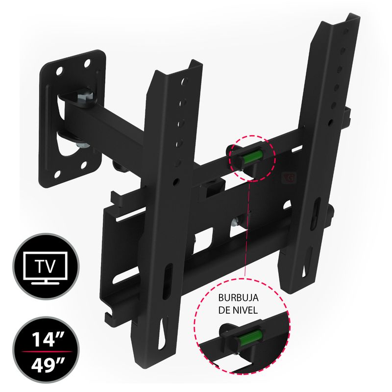 GENERICO - Rack Móvil Para  TV de 14a 49 Pulgadas JR30 JAPAN