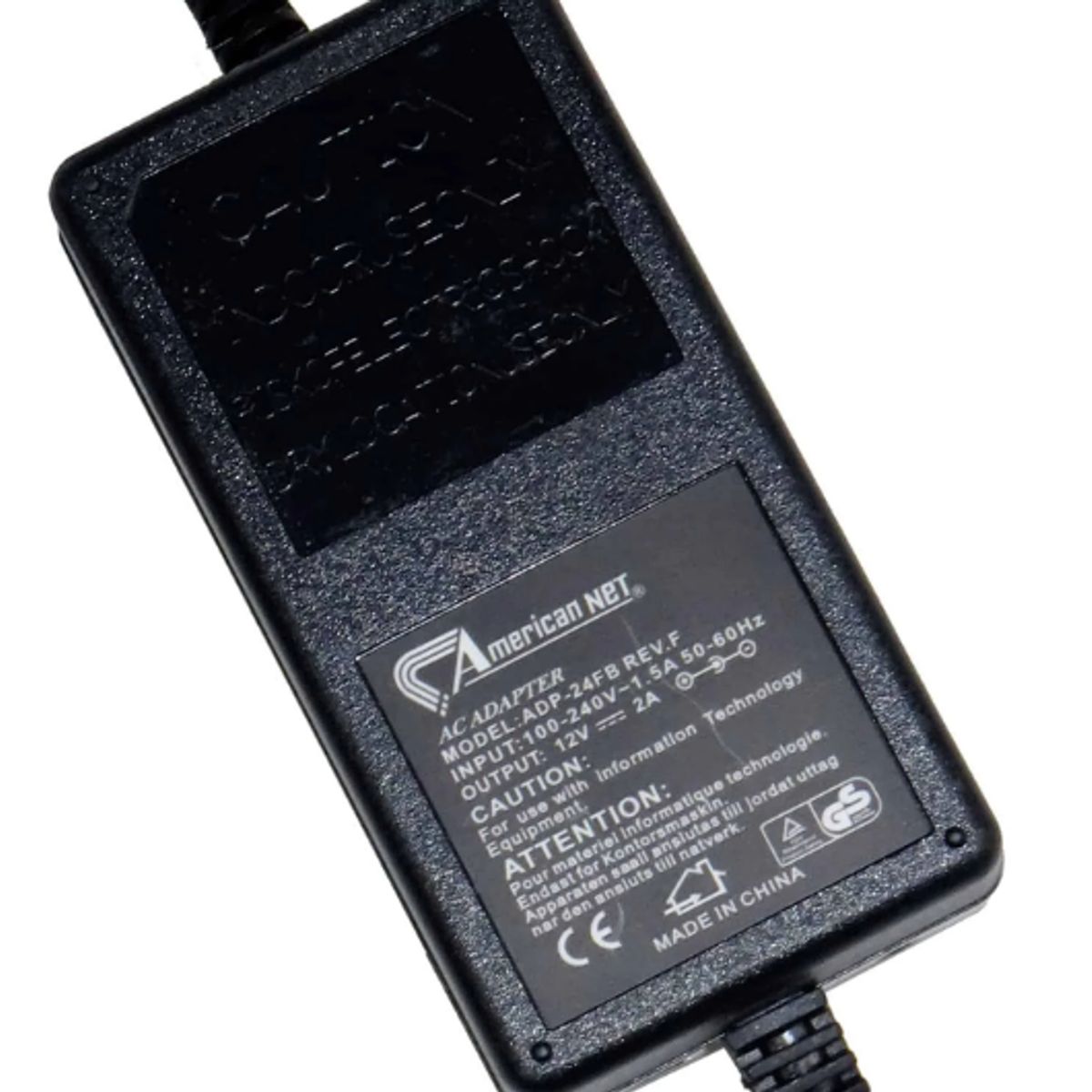 AMERICAN NET - Adaptador de Voltaje 12V 2A ADP-24FB AMERICAN NET