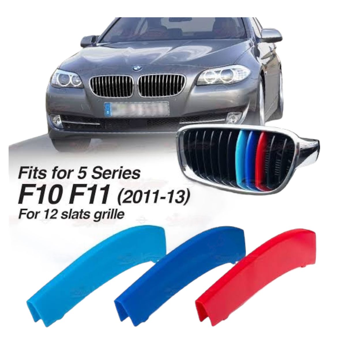 GENERICO - COVER DE GRILL PARA BMW SERIE 5 F10(2011/2013)