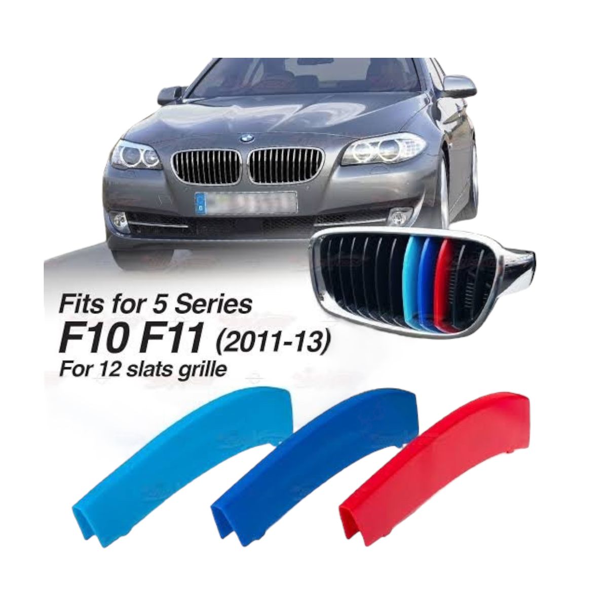 GENERICO - COVER DE GRILL PARA BMW SERIE 5 F10(2011/2013)