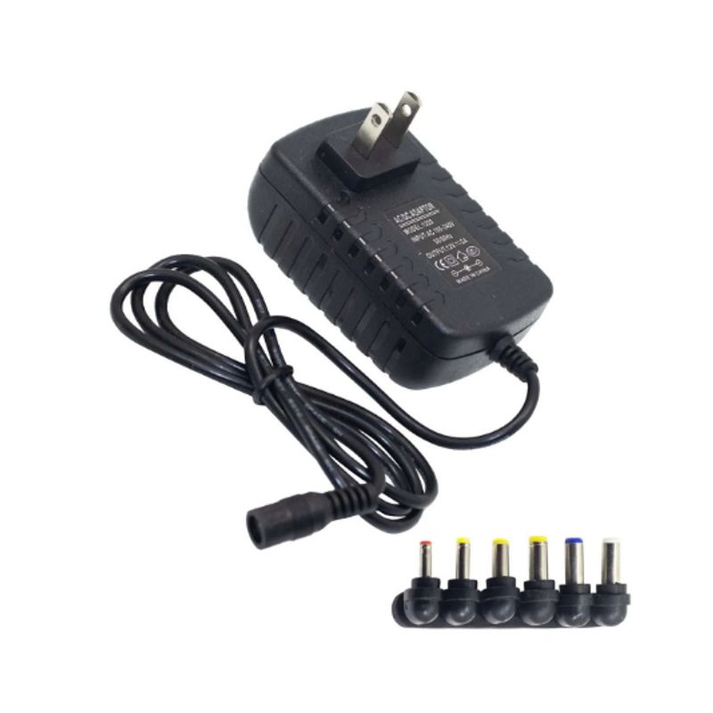 WESTOR - Adaptador de Voltaje 12V 2A Puntas Múltiples 12V2A WESTOR