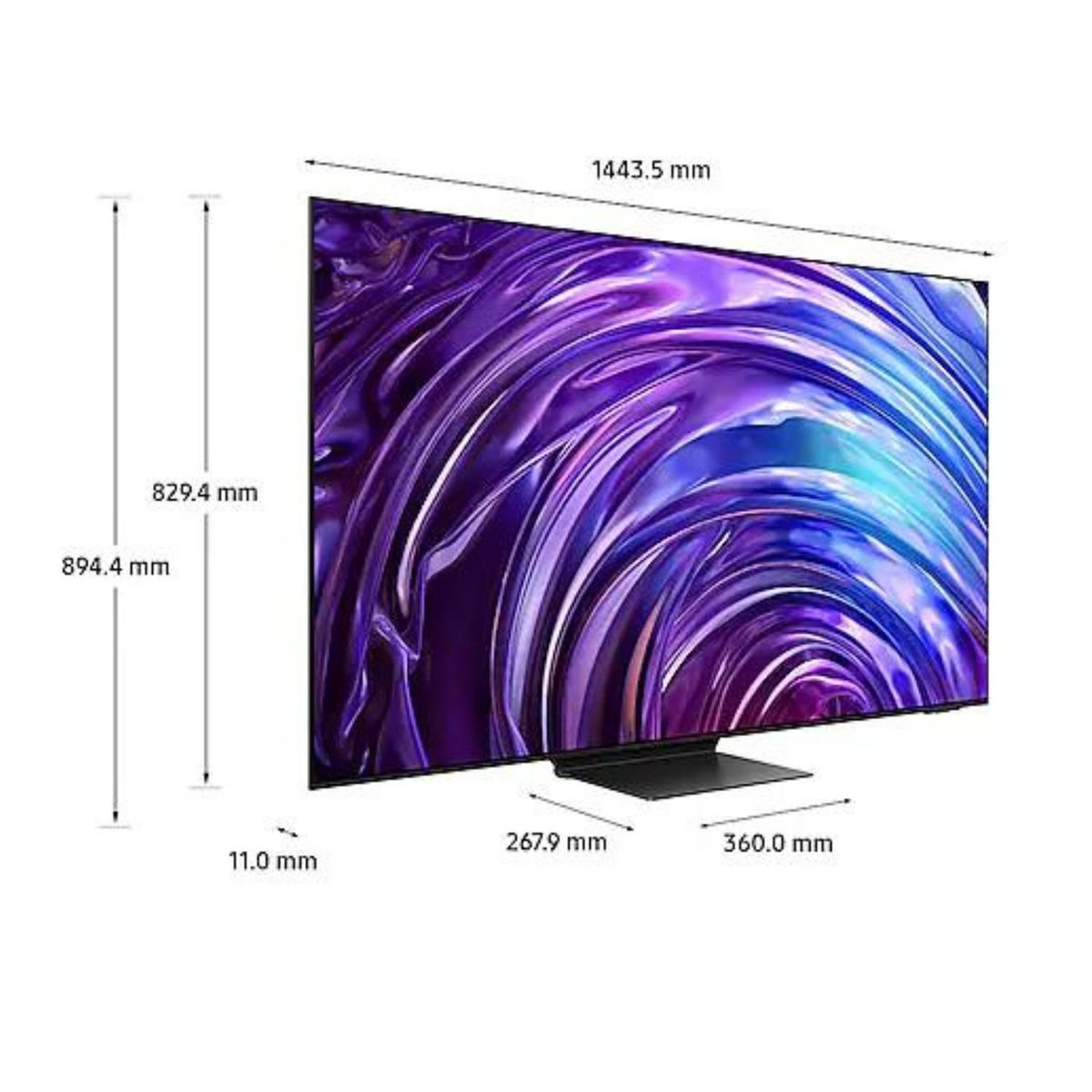 SAMSUNG - Televisor Samsung 65'' OLED S95D 4K Tizen OS Smart TV - Nuevo 2024