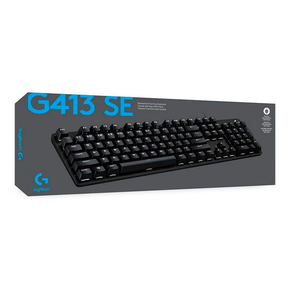 LOGITECH - TECLADO GAMER LOGITECH G413 SE  920-010433