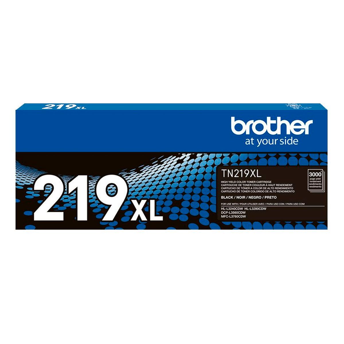 BROTHER - TONER BROTHER TN-219XLBK, NEGRO, 3000 PAG, L3560/3760 P/N: TN-219XLBK