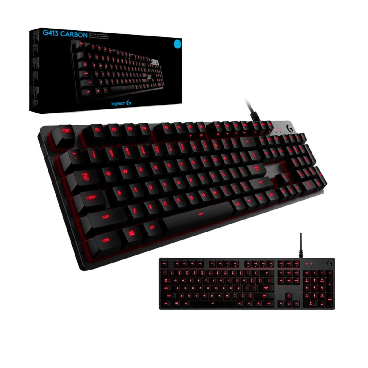 LOGITECH - TECLADO GAMER LOGITECH G413 920-008300