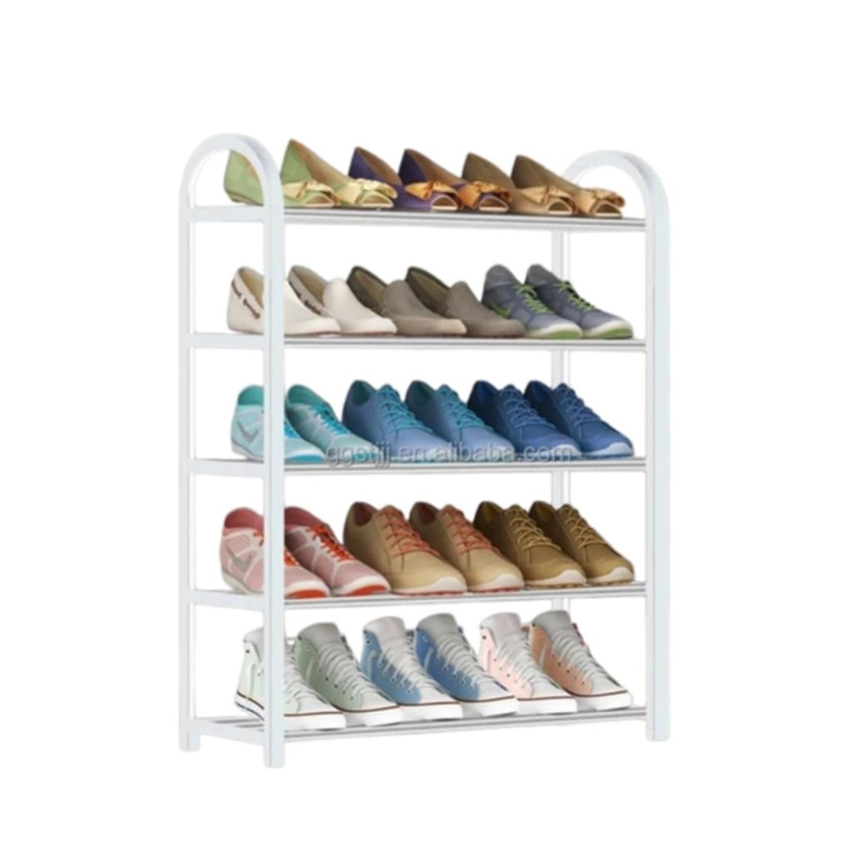 GENERICO - Zapatero Estante Organizador de Zapatos Zapatillas Calzado 5 Niveles