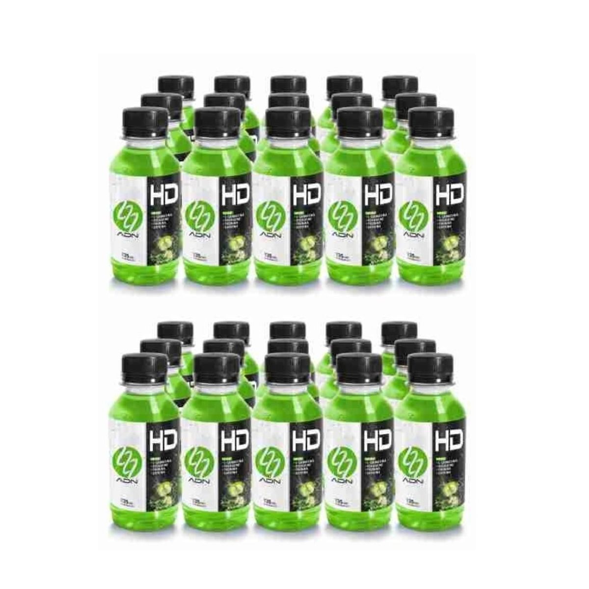 ADN - Termogenico HD 2 Paquete 15 Botellas 135ml L-Carnitina Manzana