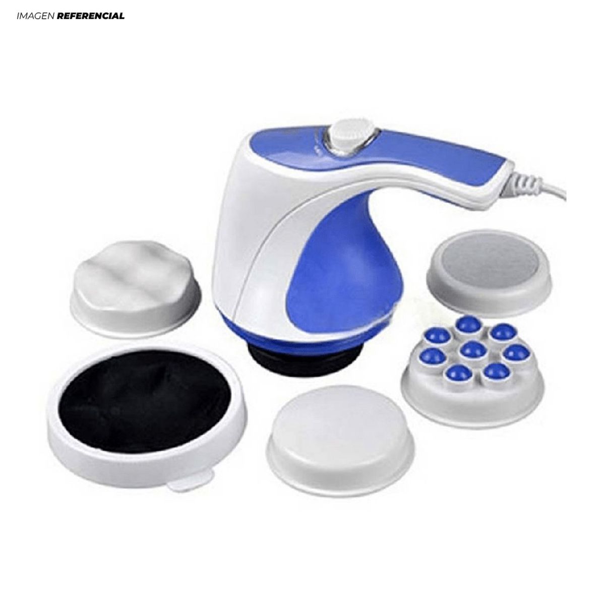 GENERICO - Masajeador Corporal 4 en 1 Relax y Spin Tone