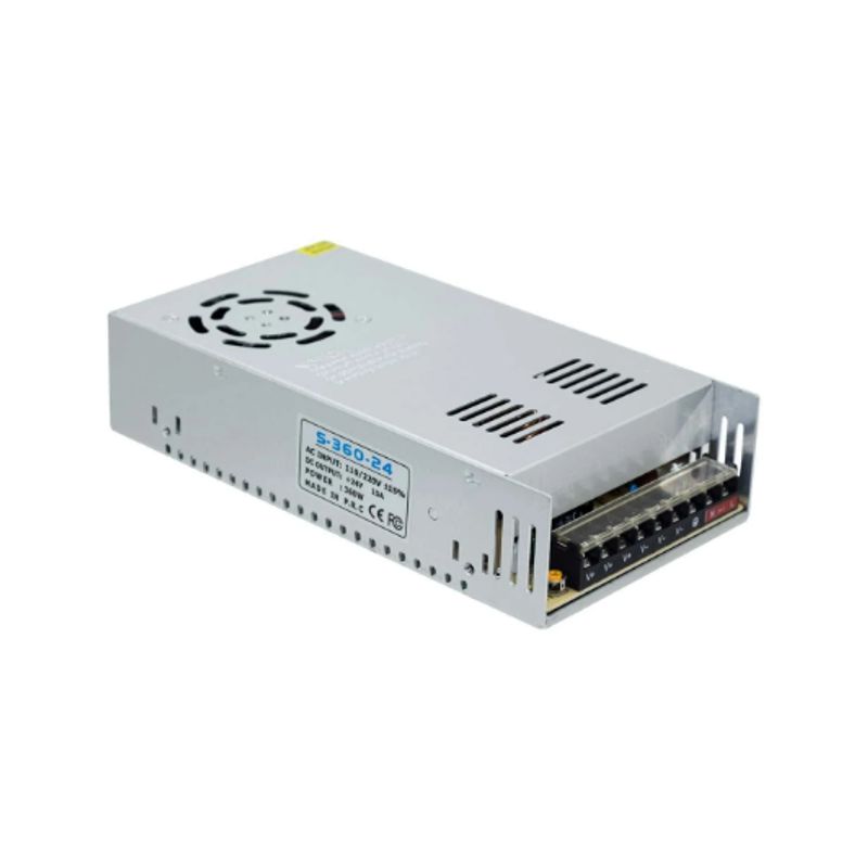WESTOR - Fuente de Alimentación Switching 24V 15A S-360-24 WESTOR