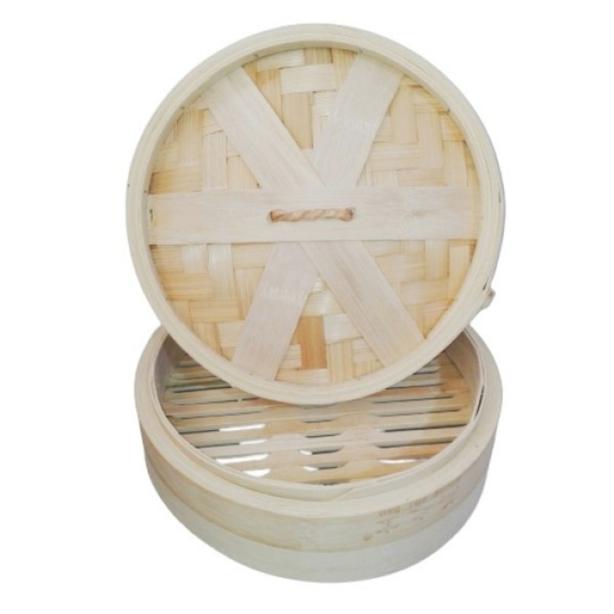 GENERICO - Vaporera De Bambu 1 Piso Con Tapa 30cm diam 2pza Zheng Zhi Bao