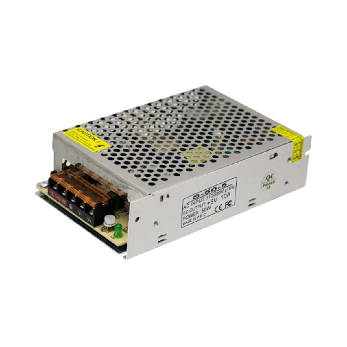 WESTOR - Fuente de Alimentación Switching 5V 10A S-50-5 WESTOR