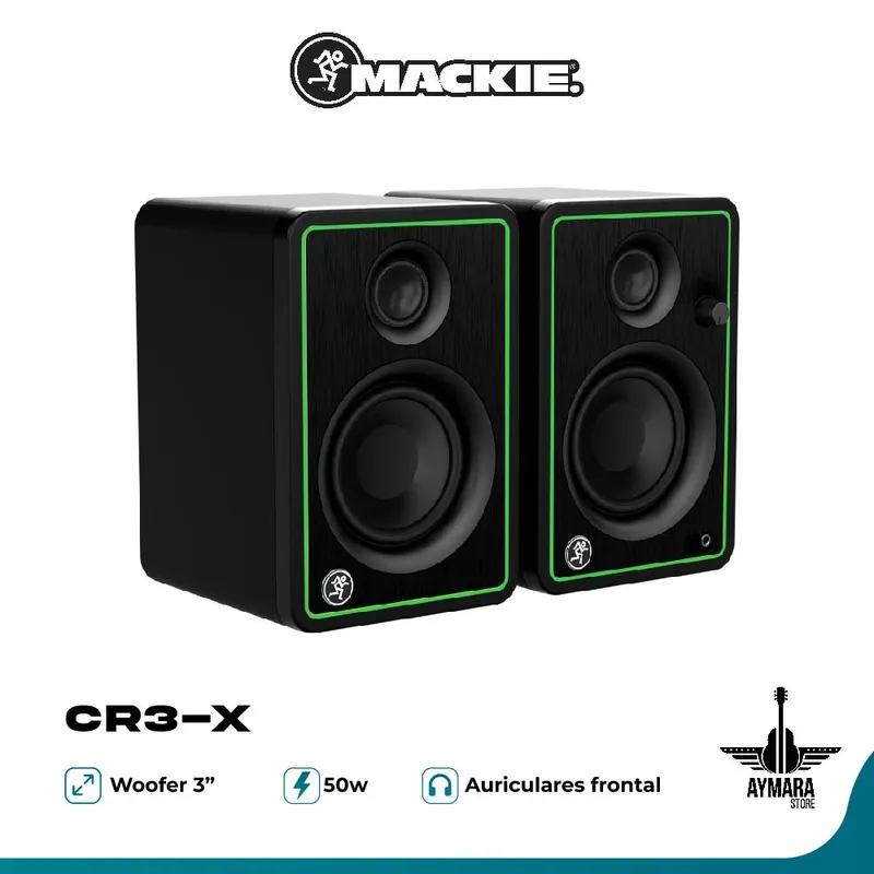 MACKIE - Mackie CR3-X Monitores Multimedia de 3″