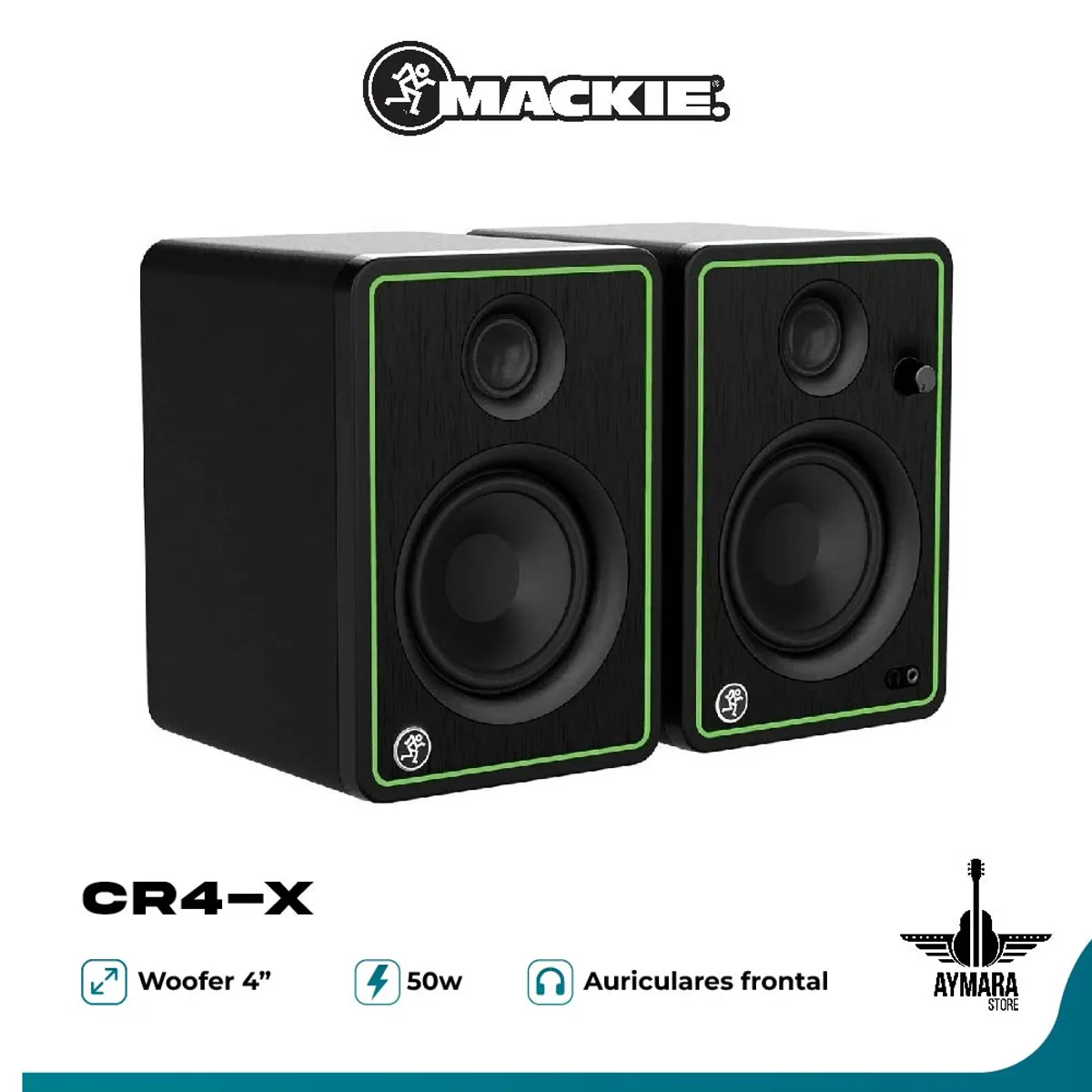 MACKIE - Mackie CR4-X Monitores multimedia de 4″