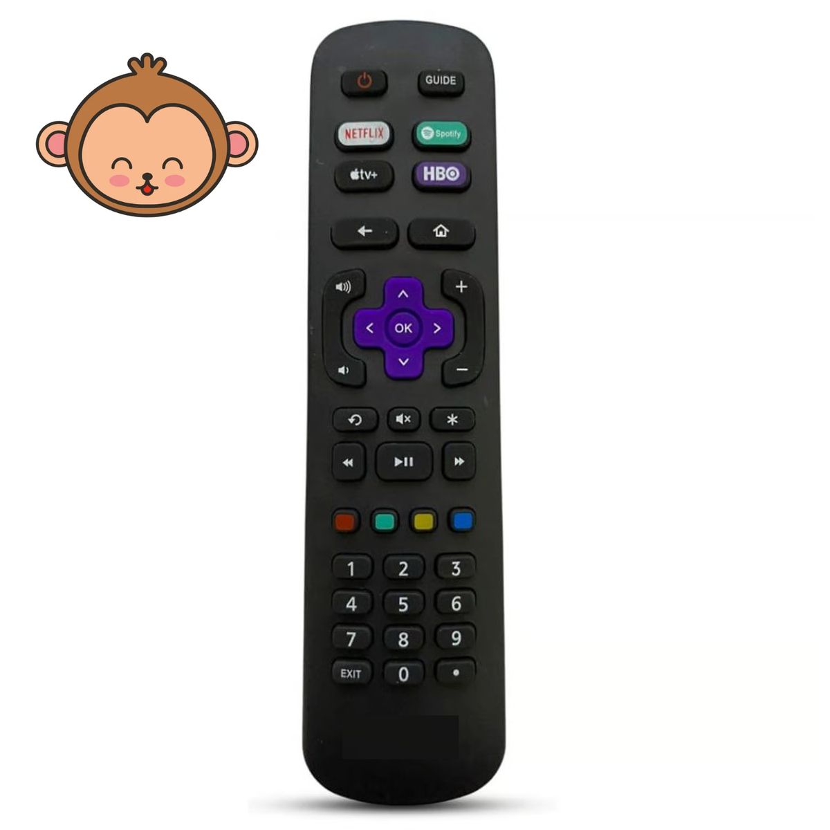 GENERICO - Control Remoto Aoc Roku Smart Tv