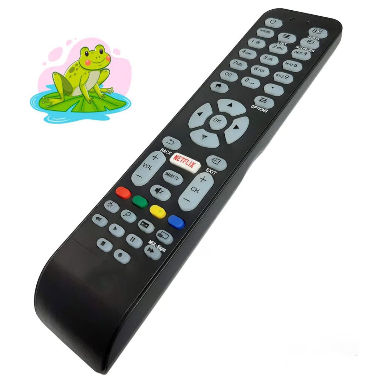 UNIVERSAL - Control Remoto Aoc Para Smart Tv LE43D5542