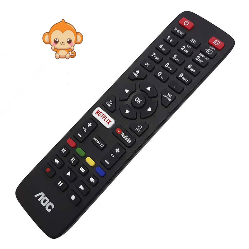 GENERICO - Control Remoto generico  Aoc Smart Tv Modelo s5285